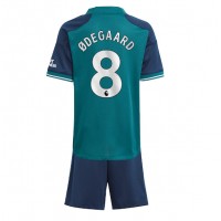 Camiseta Arsenal Martin Odegaard #8 Tercera Equipación para niños 2023-24 manga corta (+ pantalones cortos)